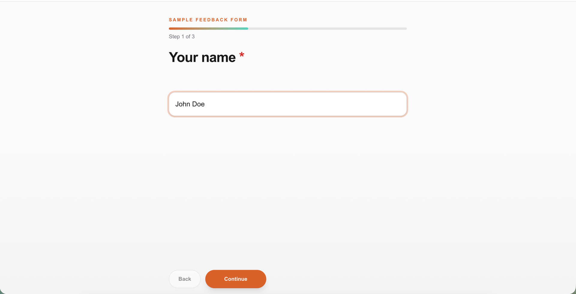 Forms multi-tenant forms platform showing builder, public links, responses, and team access